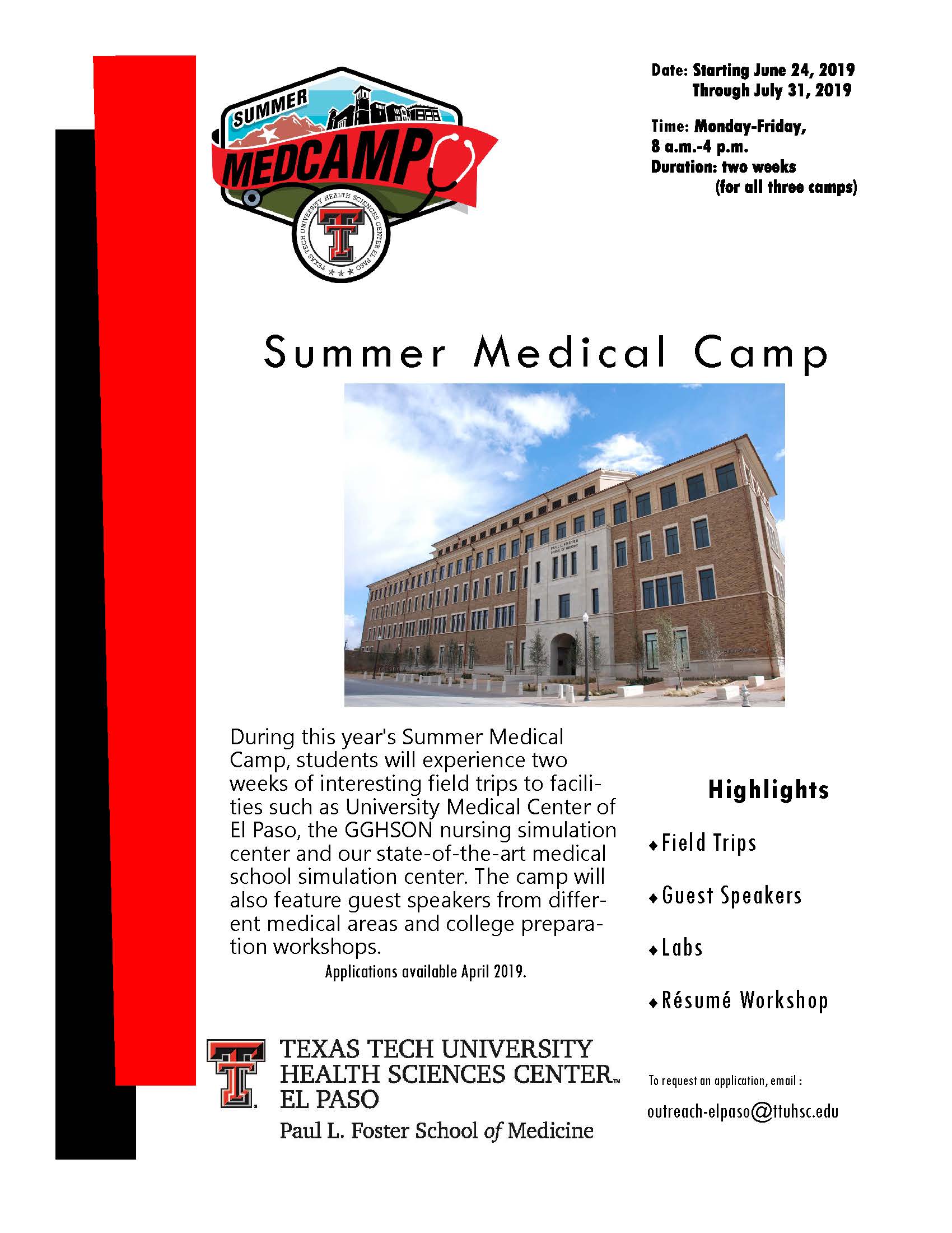 med camp 2019